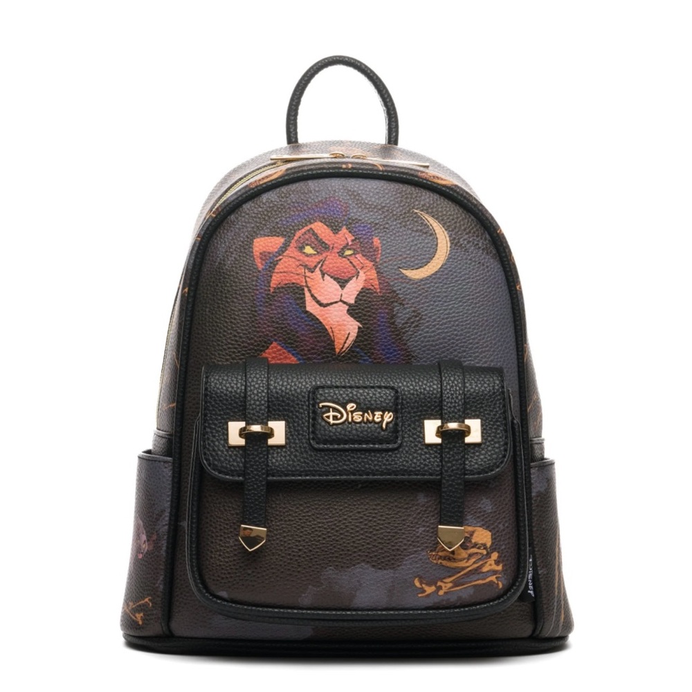 Disney Scar Backpack with Black and Gold Accents